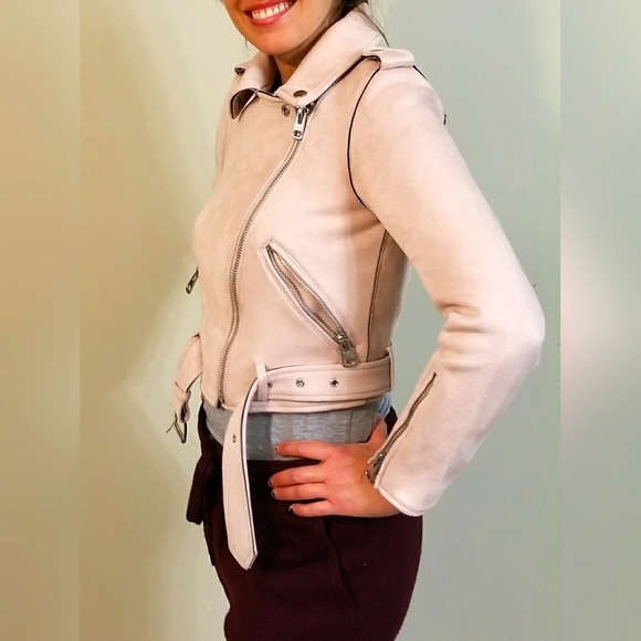 Zara Light Pink Jacket - Picture 3 of 4